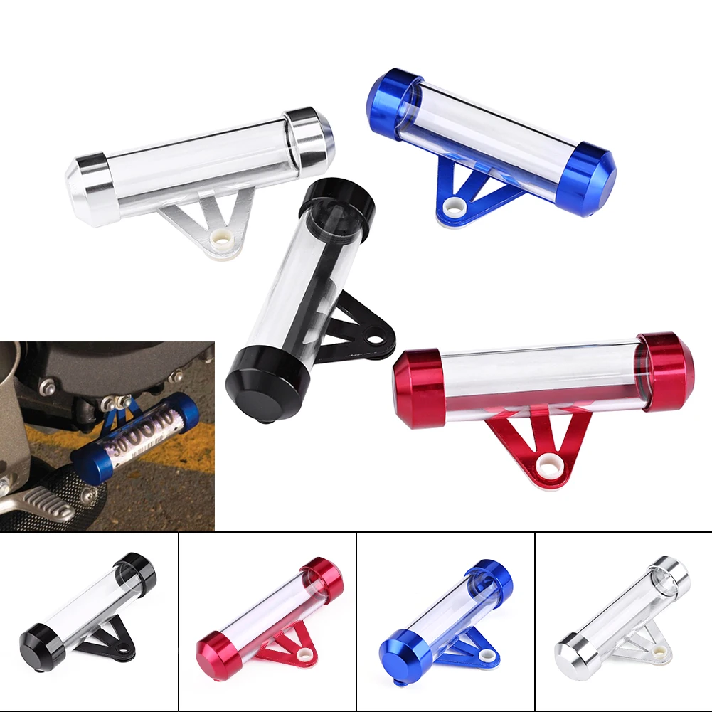 Motorcycle Motorbike Secure Tax Disc Tube Cylindrical Holder Frame Waterproof Motorcycle Tax Tube - view 4