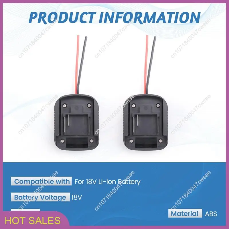 

10Pc Battery Adapter For 18V Lithium Battery Power Tool Connector Adapter Dock Holder For Power Tool BL1830-A98U