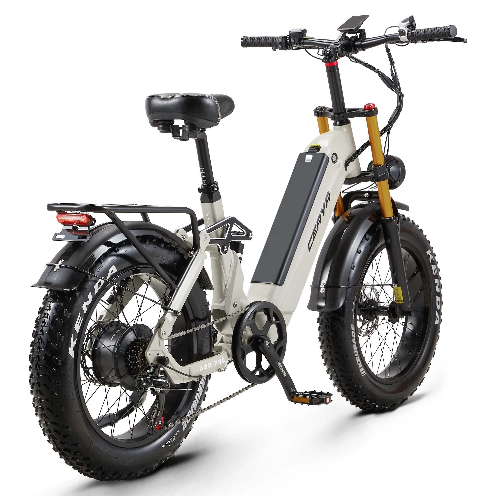 Vélo électrique CEAYA A20PRO 48V 20AH VTT - usage example