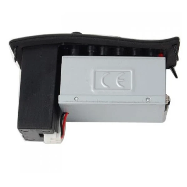 

Eq-7545R 4 Band Acoustic Guitar Piezo Pickup Preamp Amplifier Equalizer Black Low Indicator Durable Shell Under Saddle