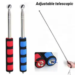 Adjustable Empty Drum Hammer Floor Test Rod Inspection Room Hammer Telescopic Metal Testing Telescopic Inspection Hammer To I5K1