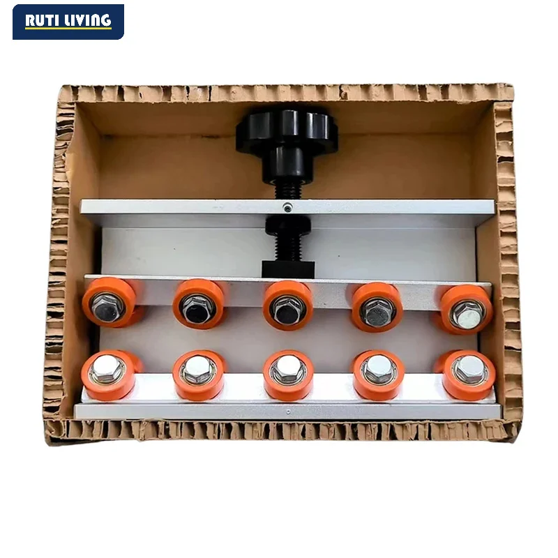 5-Roll Aluminum Plastic Pipe Straightener Tool 16-32mm