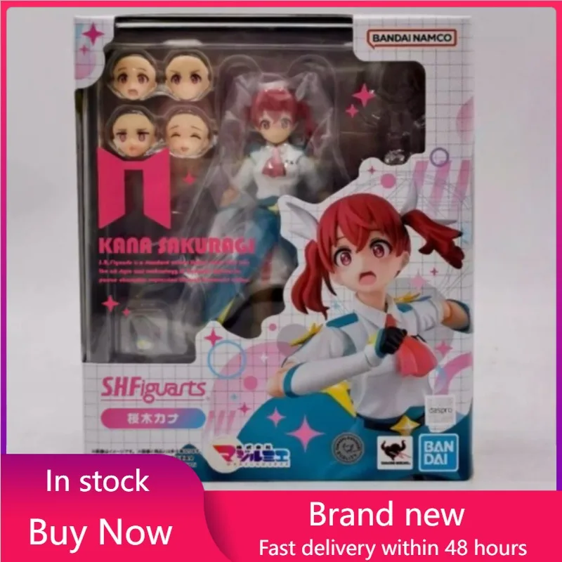 

In Stock Bandai S.H.Figuarts Sakuragi Kana Model Kit Anime Action Fighter Finished Model Gift for Children