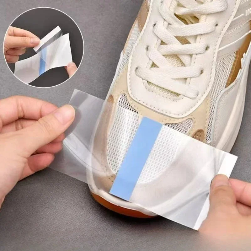 Transparent Anti-dirt Sticker Shoe Head Waterproof Film Portable Creative on Rainy Days Keep Shoe Head Clean Waterproof Film New