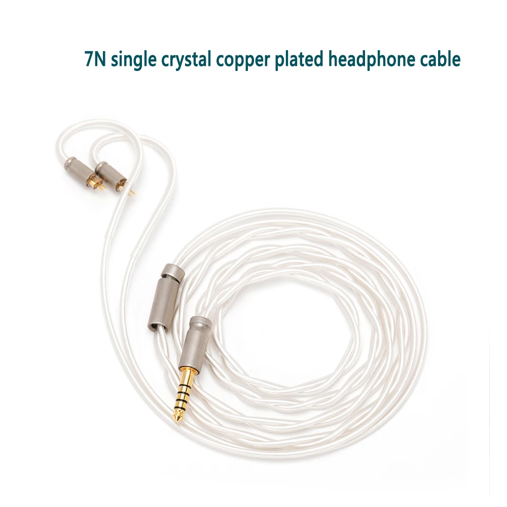 7N single crystal copper plated headphone cable A2DCQDC80IE400MMCX0.782-PIN2.5.5srh1540srh1840srh1440