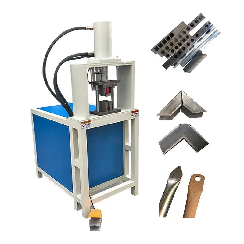 

Junyou Hydraulic Square Tube Notching Machine 45/90/120 Degree Punching For Door Flower Stainless Steel-Pipe Angle Machine
