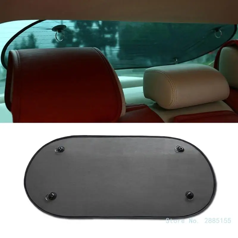 Portable Car Rear Window Curtain Effective Sunshade Easy to Use Sunshade Protect Your Interior from Harmful Sunlight