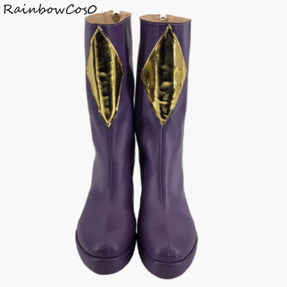 Bridget GUILTY GEAR STRIVE Cosplay Sapatos Botas Jogo Anime Halloween Natal RainbowCos0 W4876