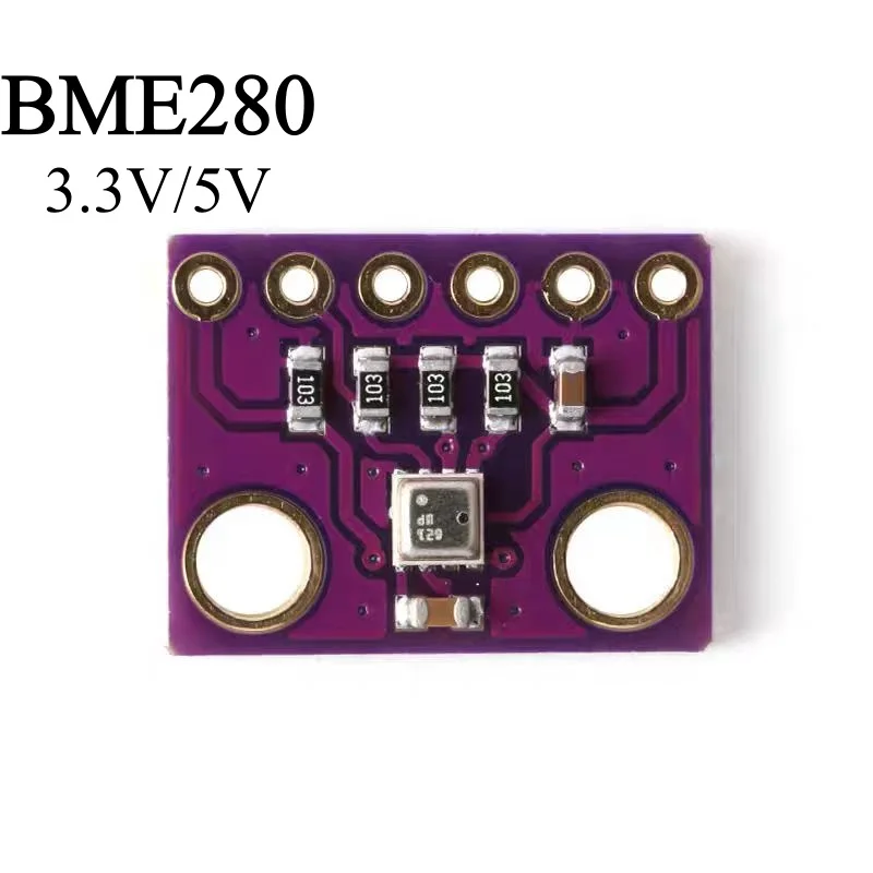 BME280 3.3V/5V Digital Temperature Humidity Barometric Pressure Sensor Module I2C SPI Breakout Board for Arduino