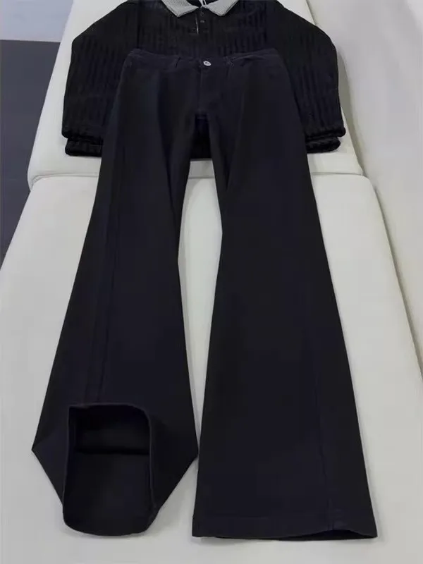 

Эластичные утепленные джинсы с прямым кроем для мужчин, зимние облегающие длинные брюки в американском стиле, повседневная одежда