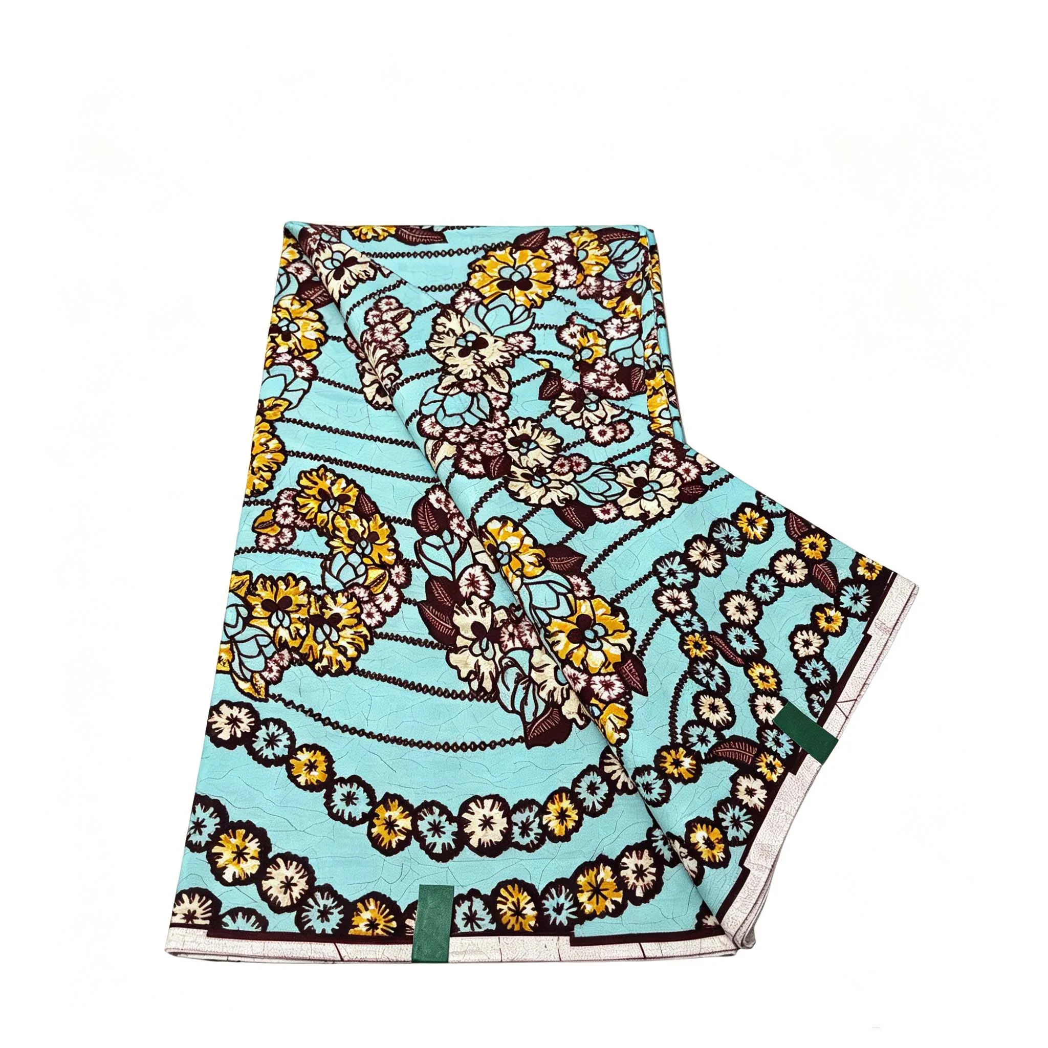 High Quality Wax Cotton Fabric African Printed Fabric Original Super Pagne Wax African Wax Prints