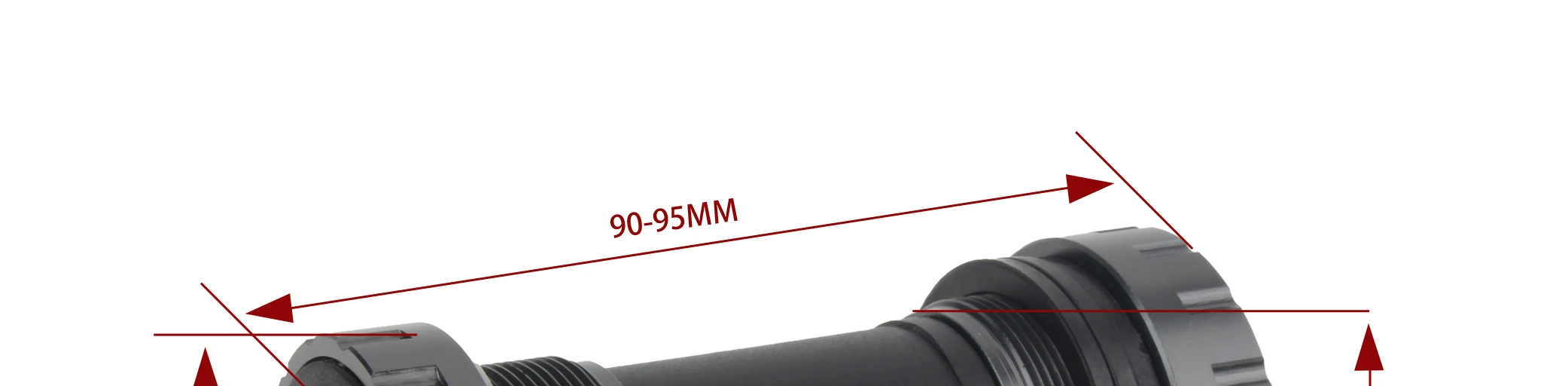 RIRO Fahrrad Keramik Tretlager BB68/BB92 68/73 MM Gewinde BB MTB Abgedichtete Lager Rennrad 1,37/24mm Welle Universal Teile – Detail 9