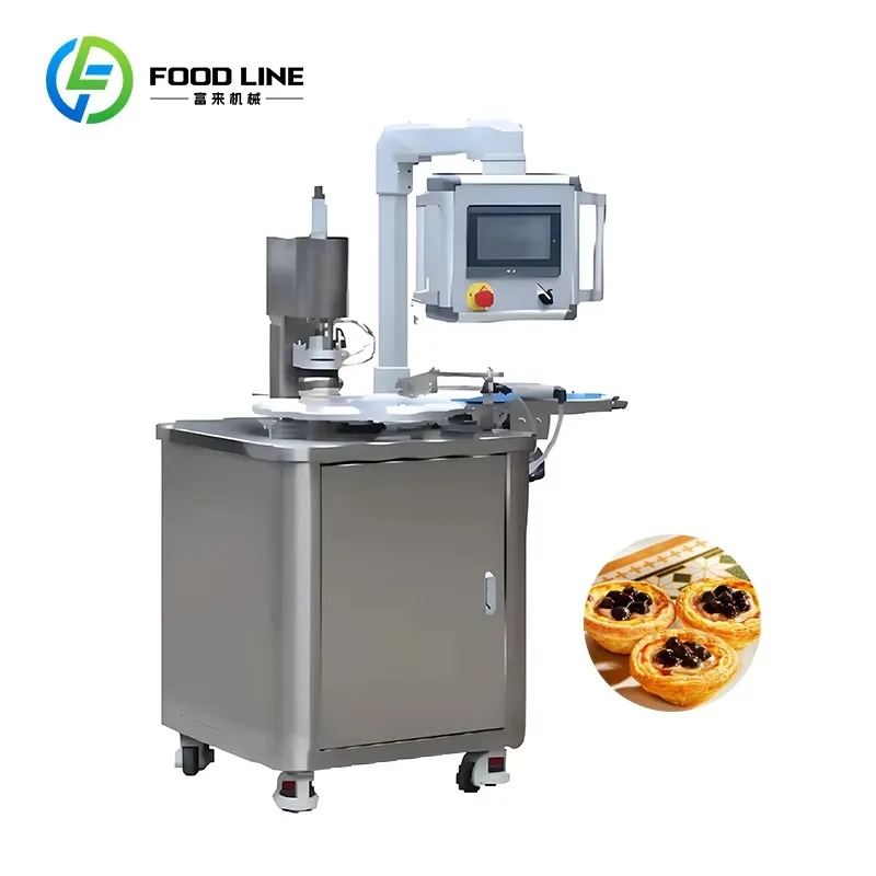 Customize Hot Selling Egg Tart Crust Forming Machine Commercial Bakery Automatic High Precision Egg Tart Forming Machine