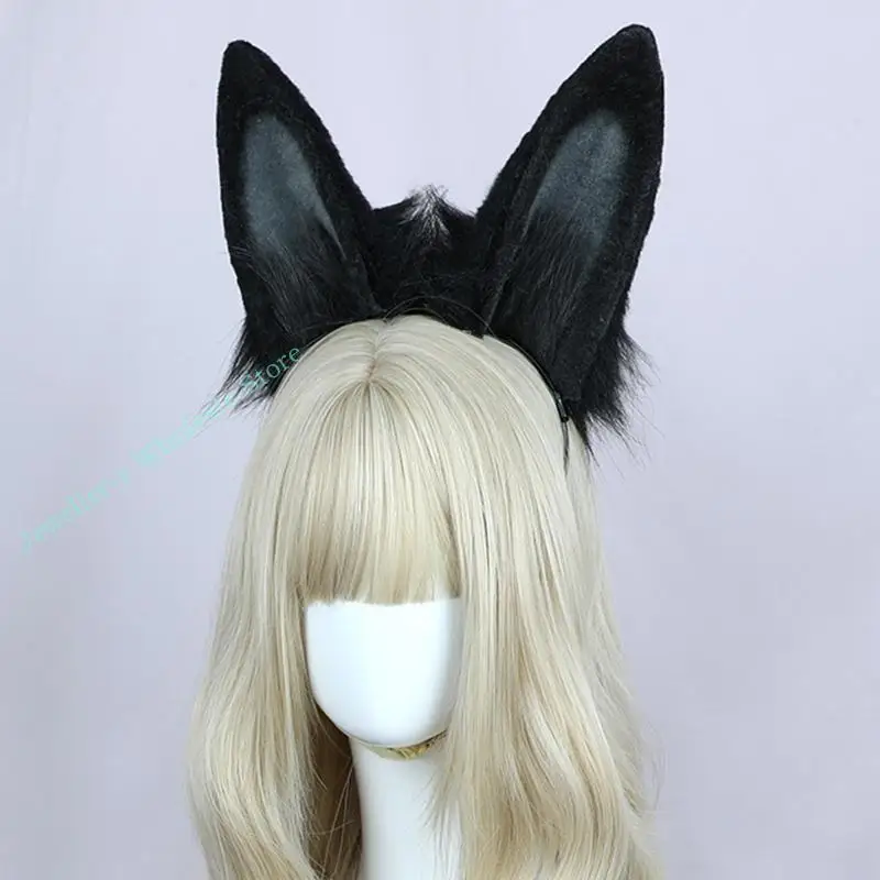 

R7UF Cartoon Bunny Ear Hair Hoop Wash Face Hair Holder Festival Party Headwear