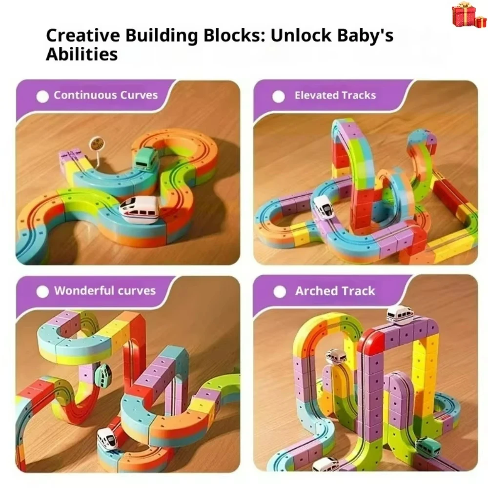 مجموعة بناء سكة حديدية كهربائي - مراجعة Kids Toys Electric وسعره