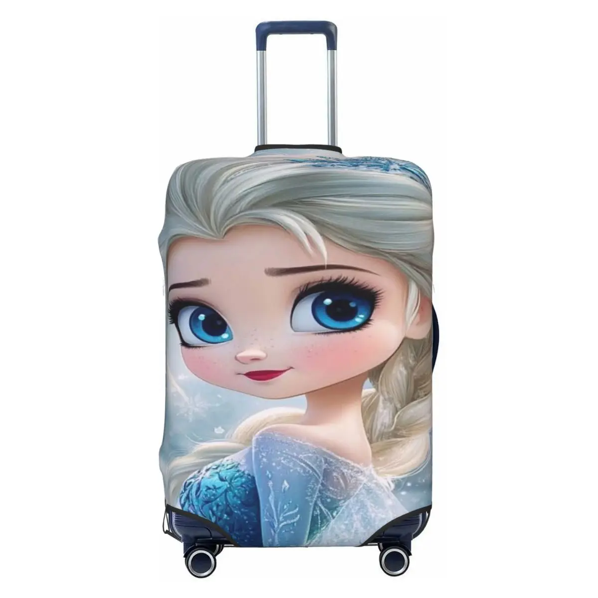 

Custom Frozen Cartoon Elsa Luggage Cover Fashion Suitcase Protector Covers Suit For 18-32 inch