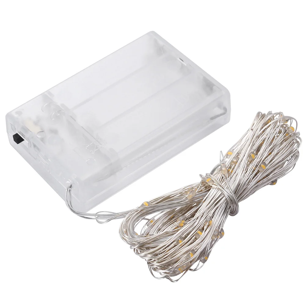 10 متر 100-LED سلسلة أضواء مقاومة للماء الجهد المنخفض تطبيق آمن للمنزل حديقة الشارع المدخل ديكور سلسلة أضواء #2