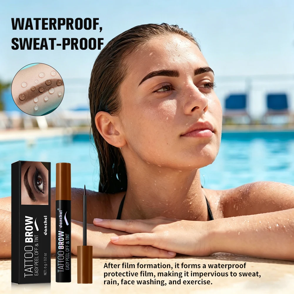 Picture 5: Lakerain Eyebrow Gel Peel-off Waterproof & Transfer-proof Long Lasting Fuller Defined Eyebrow Makeup Suit for Beginners Eyebrow