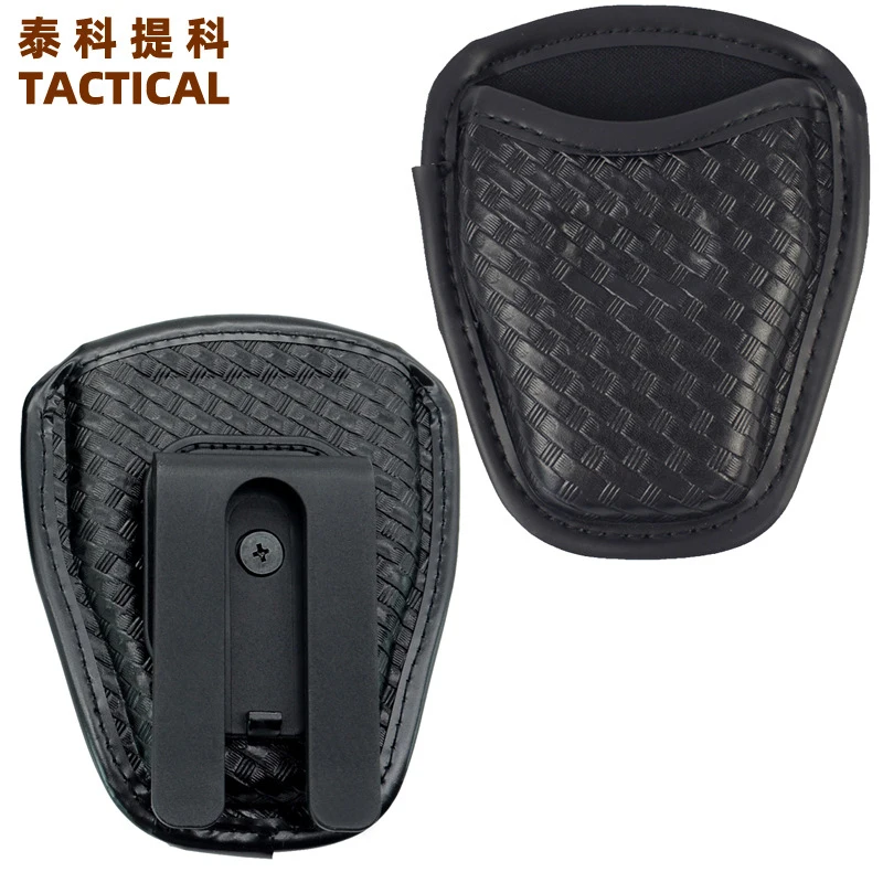 

360 Degree Rotating Universal Quick Release Handcuff Pouch Tactical Belt Holster Full Handcuff Protective Cover