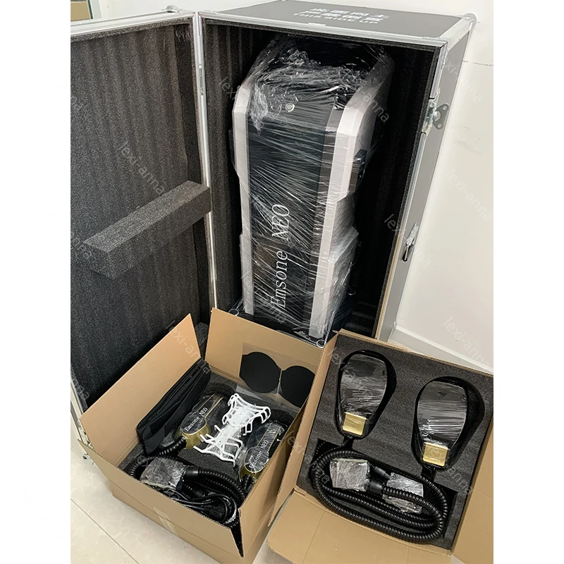 

Аппарат для коррекции фигуры Emsone NEO 6500W с RF 200Гц, электромагнитный, для похудения и формирования мышц