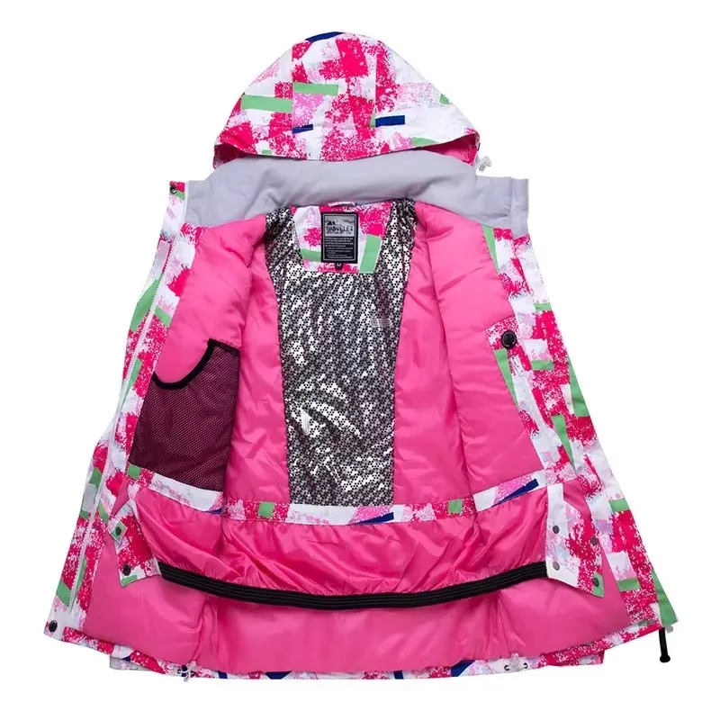 

2025 new Coup le Style Ski Suit Windproof And Waterproof Single And Double Board Ski S uit OT2 2025