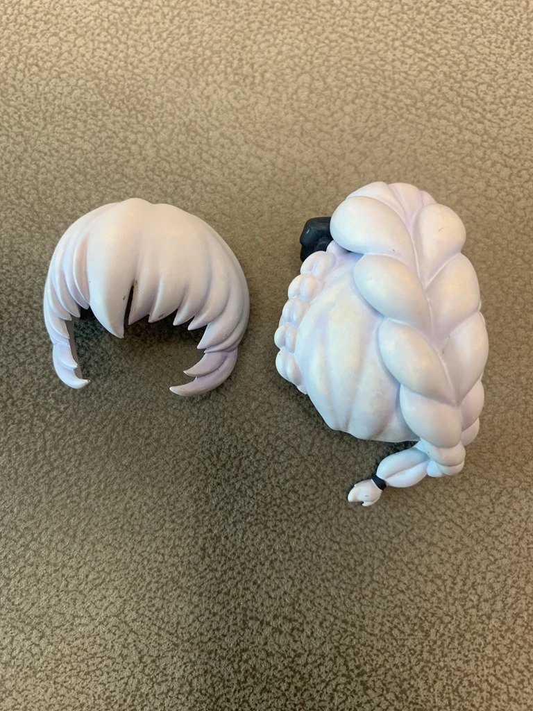 Ob11 GSC DOLL Clay white model hair doll accessories
