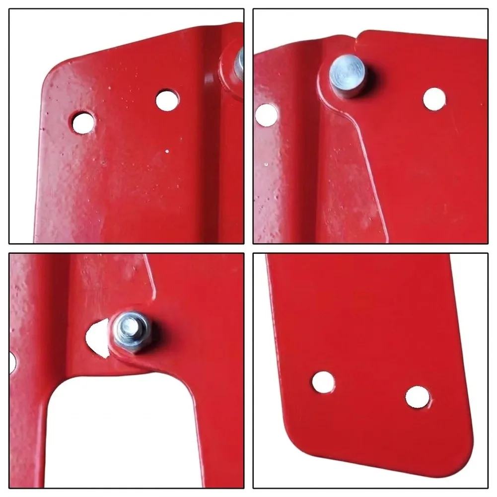 2PCS For Premium Aluminum Attic Stair Hinge Repair Tool For Ladder Joint Head Replacement Door Hardware Accessories