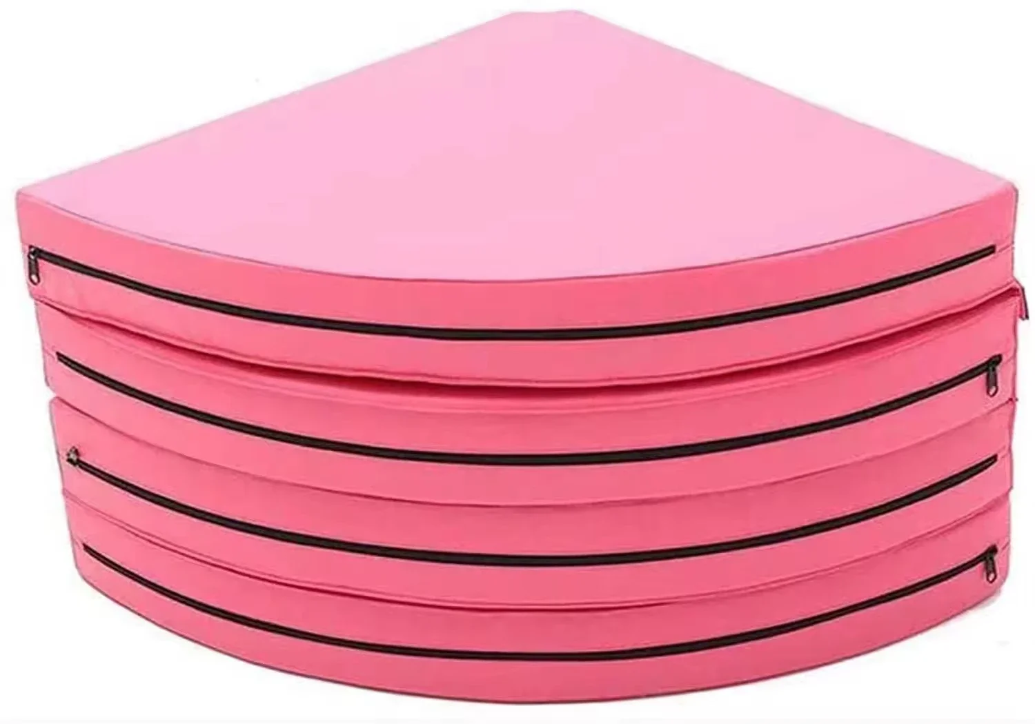 Pole Dancing Mat Thick Portable Round Foldable Safety Crash Mat Specialized Fall Safety Padding Made for Pole