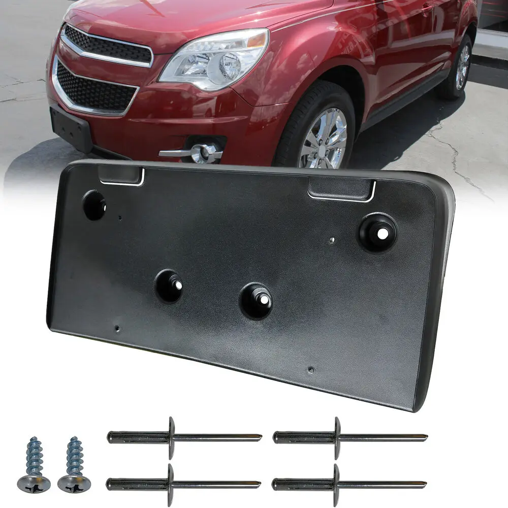 For 2010-2015 Chevrolet Equinox Front License Plate Frame Holder Mount Bracket