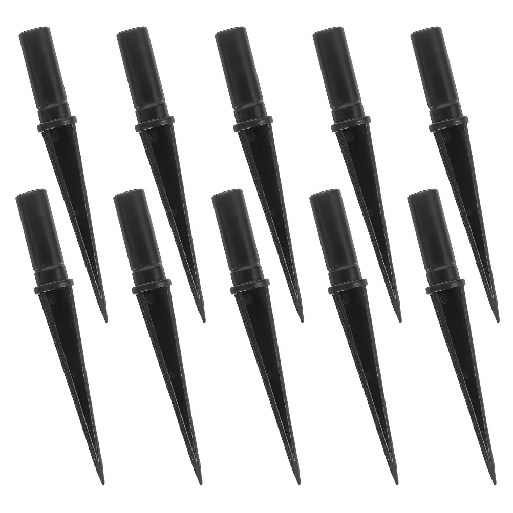 25Pcs Outdoor Garden Lamp Stakes Plastic Replacement Ground Spike for Solar Lights Landscape Yard Lighting Accessory