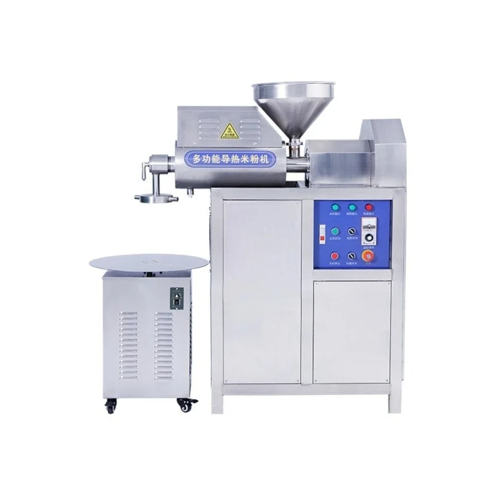 Commercial Rice Noodle Making Machine Automatic Rice Cake Strip Forming Machine For Food Processing Factory