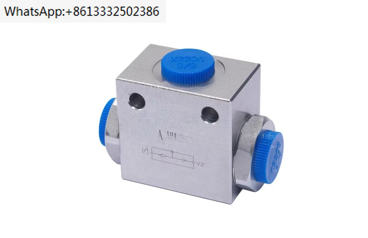 Hydraulic motor shuttle valve, high pressure shuttle valve, hydraulic three-way shuttle valve, VUSF-G1, G3/4, G1/2, G3/8, G1/4