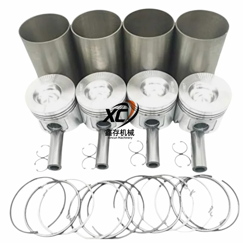 ATV&UTV4D102 High Quality Overhaul Repair Kit 3957797 3938177 3904166 Cylinder Liner Kit 1 Year Warranty for R150-7 Construction