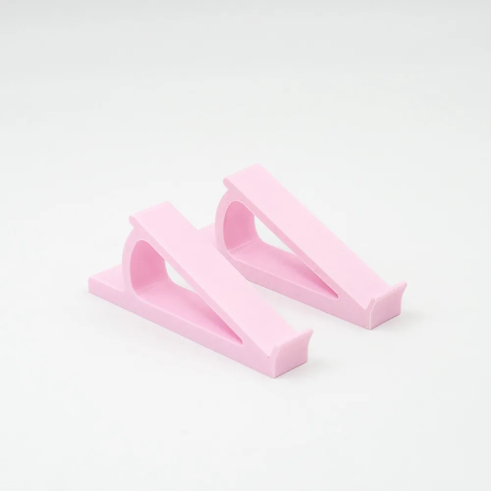 1 Pair Portable Keyboard Elevated Stand Accessories Raised Keyboard Angle Computer Keyboard Riser Plastic Monitor Holder