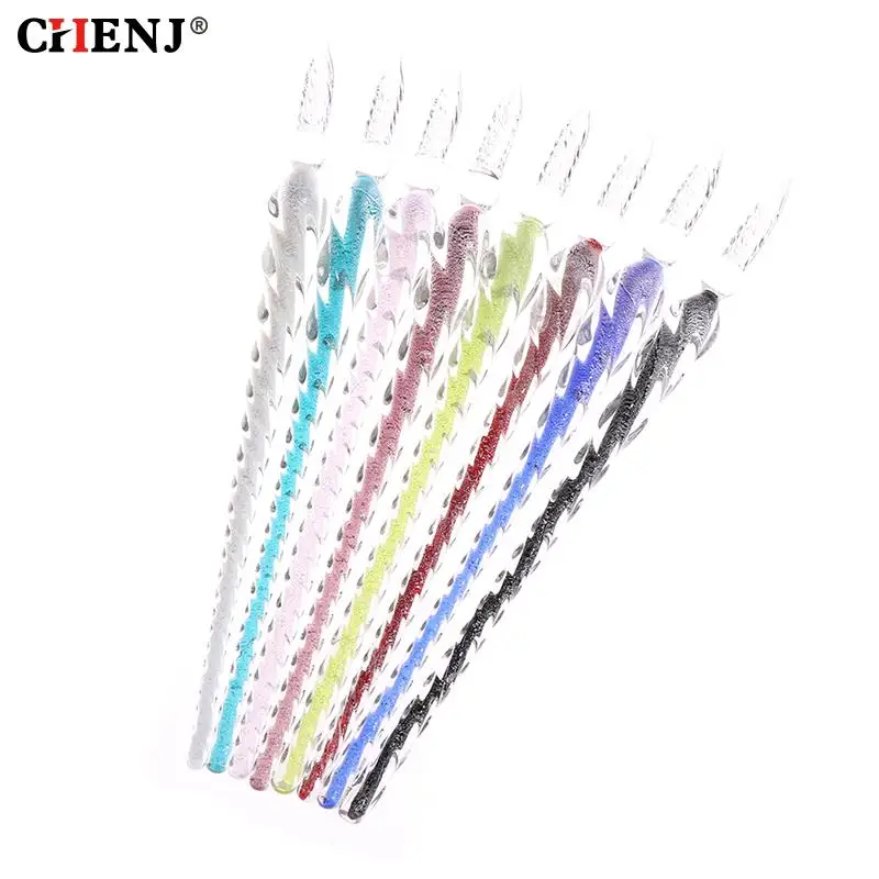 

1pc Vintage Glass Dip Dipping Pen Filling Ink Signature Calligraphy Fountain Pens Handmade Glass Dip Pen Art Painting Supplies