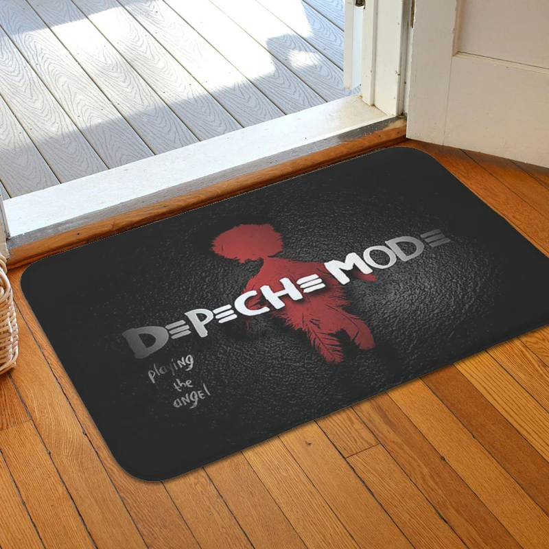 Custom Doormat Entrance Door G-Depeche G-Mode Kitchen Balcony Porch Foot Mat Non-slip Bedroom Rug Living Room Floor Carpet