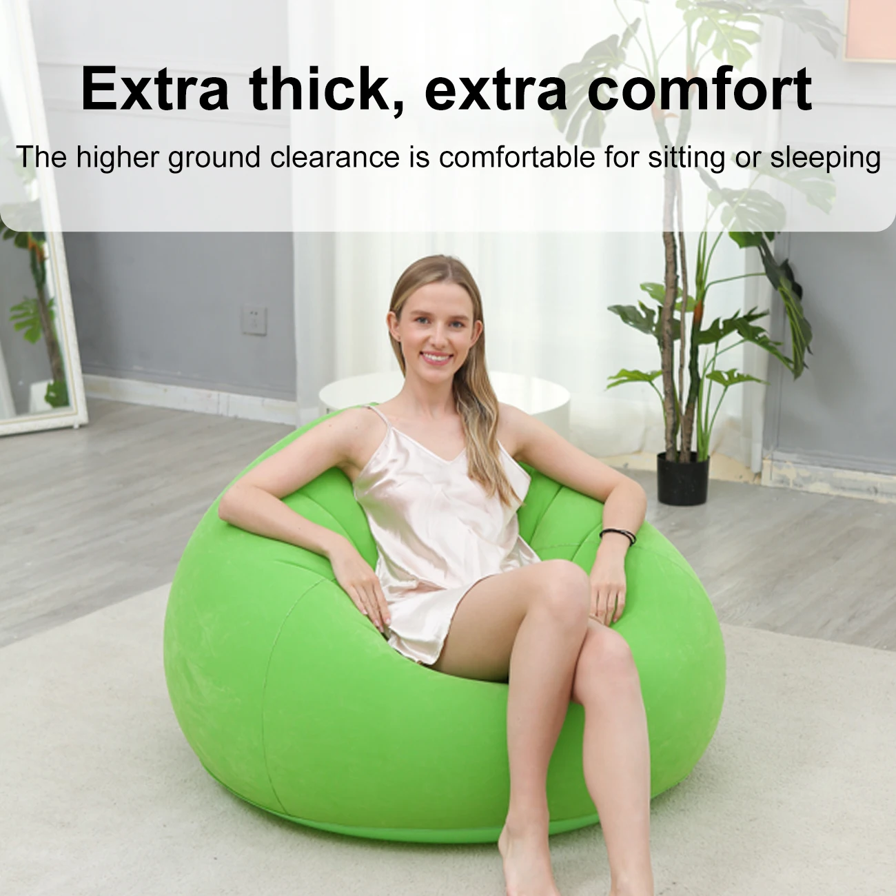 Spherical Sofa Lazy Sofa Chair, Single Inflatable Sofa Outdoor Leisure Spherical Sofa Home Leisure Seats Studio Props