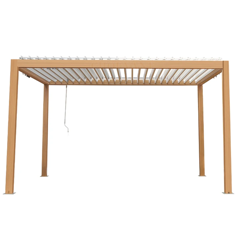 Aluminum Pergola, Powder Coated Waterproof Canopy, Outdoor Sunshade, Balcony Awning, Patio Pergola for Garden Summerhouses