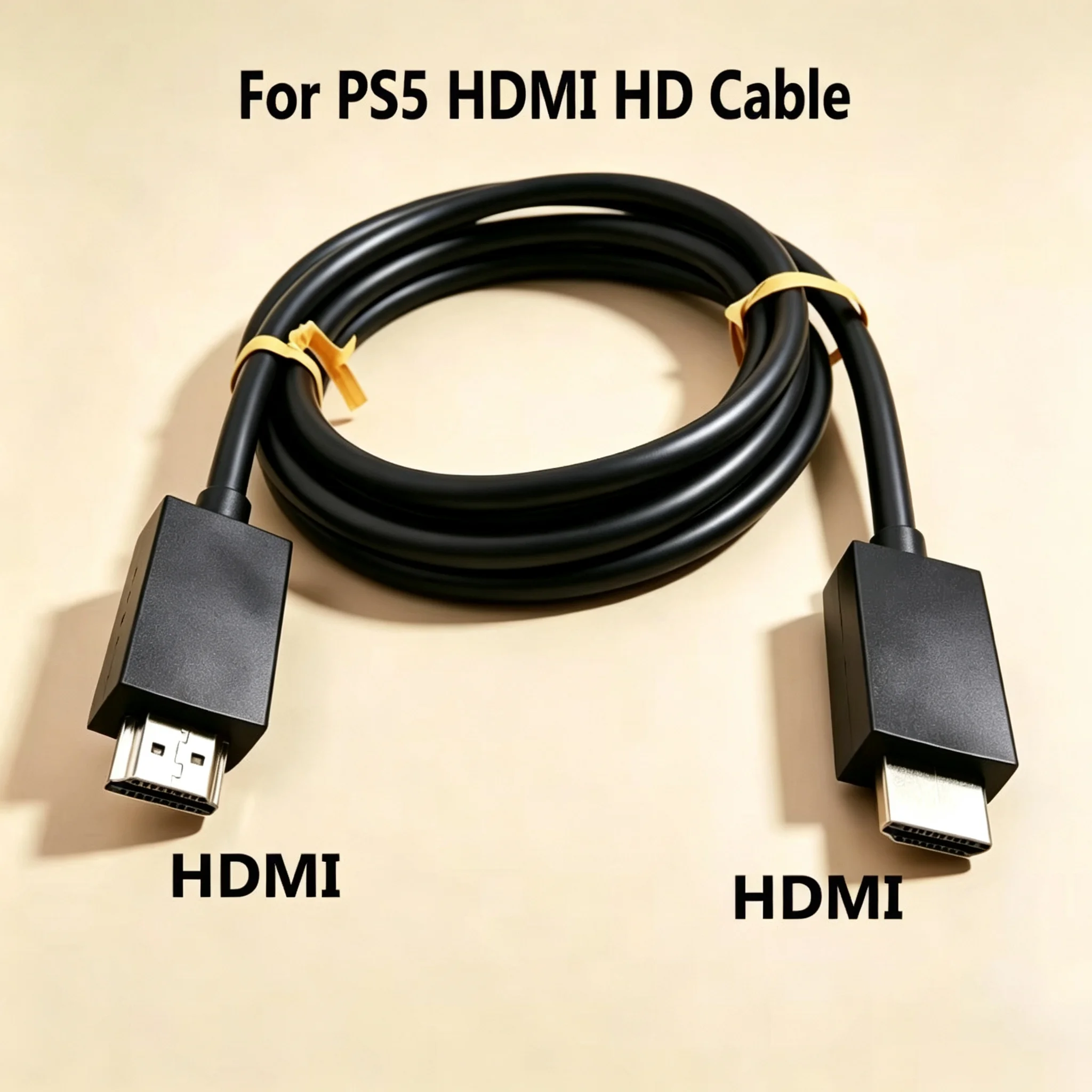 HDMI Cable Power Cord USB Type-C Charging Cable for PS5 Console Accessories
