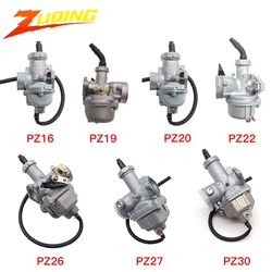 Enduro 250cc Motorcycle Carburetor PZ22 PZ19 PZ16 PZ30 PZ26 PZ27 Hand Cable Chock Carb Dirtbike ATV Enduro Motocross Accessories