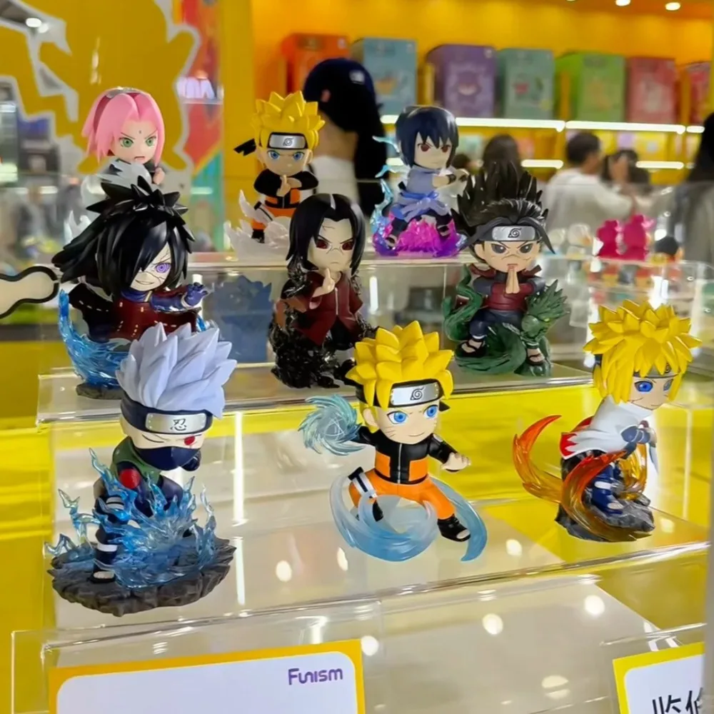 Funism × NARUTO フィギュア フルセット Funism NARUTO Blind Box Action Figure Shippuden Itachi Madara
