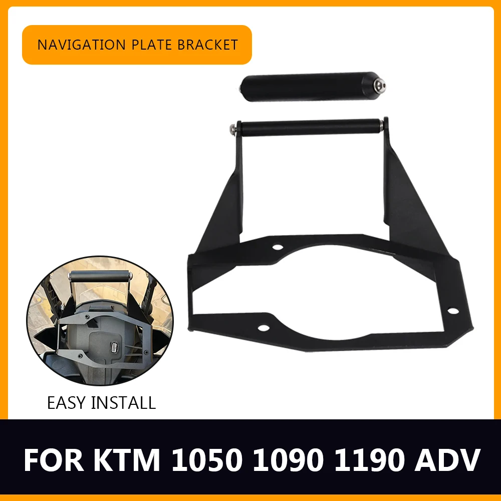 

For KTM 1050 Adventure 1090 1190 ADV Motorcycle Accessories SMART Phone GPS Navigation Plate Bracket Handlebar Adapt Holder Part