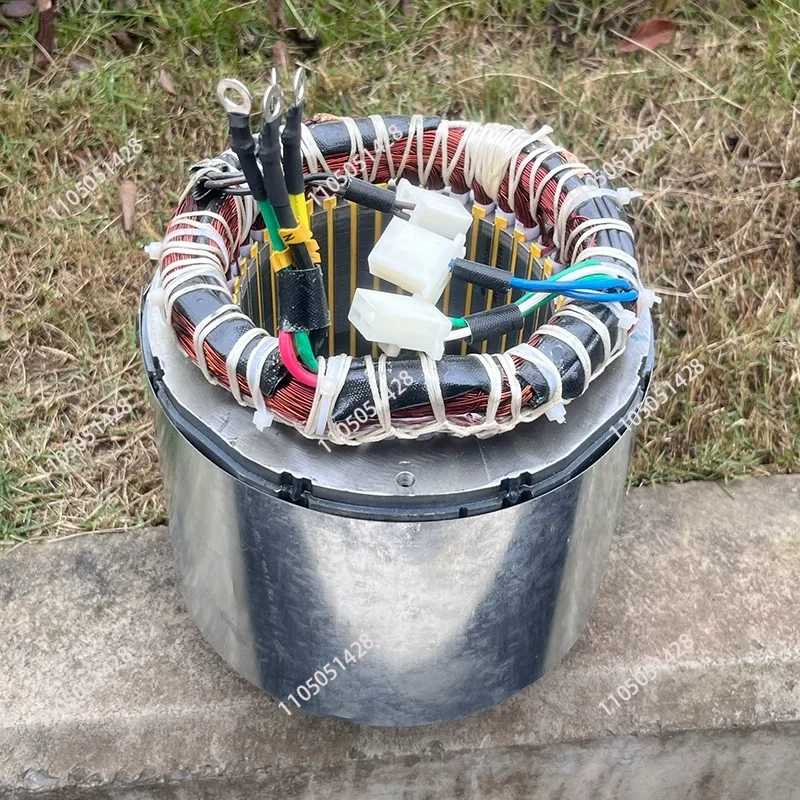 generator stator assembly 5 / 6.5 KW single-phase three-phase copper coil motor parts