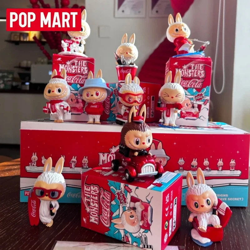 

В наличии Оригинальная серия Pop Mart The Monsters Labubu: Сюрприз-бокс, настольное украшение, декор, подарок на день рождения/праздник
