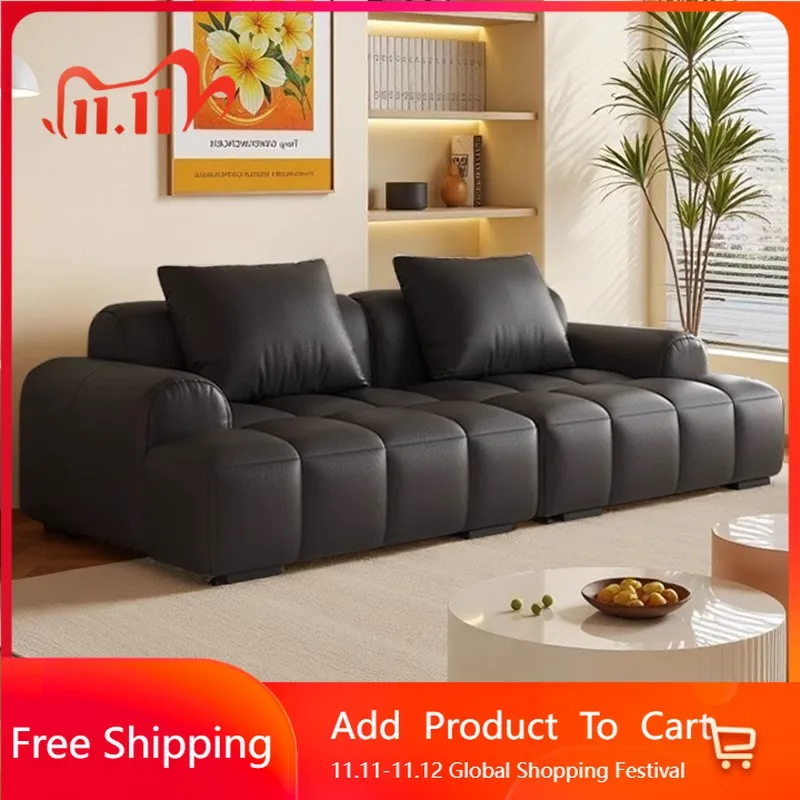 

Black Design Living Room Sofas Accent Nordic Luxury Ergonomic Comfortable Living Room Sofas Love Seat Muebles Salon Furniture