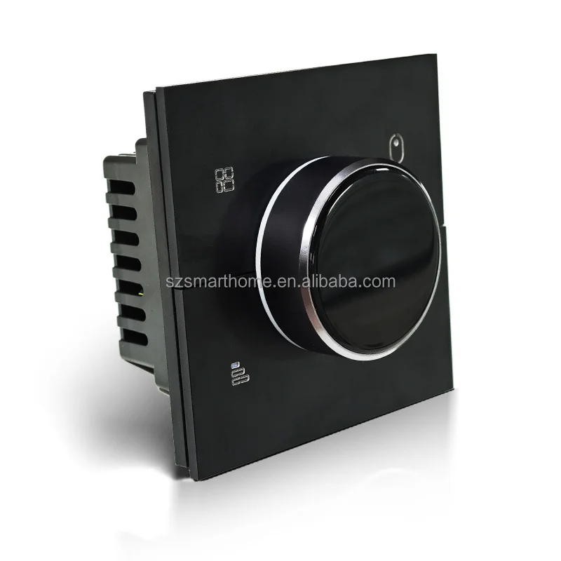 Three-in-One Thermostat for Hotel Use Smart Tuya App Zigbee RS485 Remote Control Intelligent Temperature Controller IPS Android