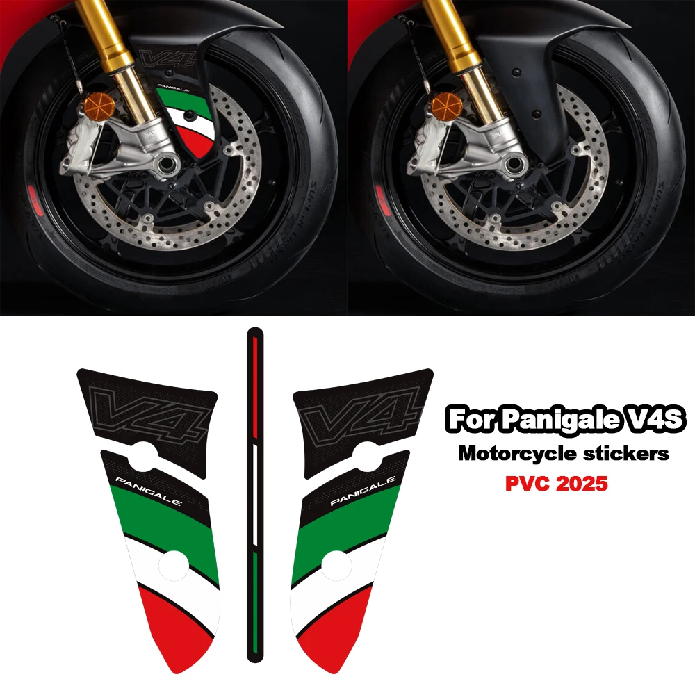 

Motorcycle Tank pad Protector stickers windshield windscreen Fender Fairing kit For Ducati Panigale V4 S V4S 2025