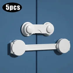 5pcs Baby Safety Locks for Cabinets and Drawers – Child Proof Your Home with Ease, Multifunctional safety lock