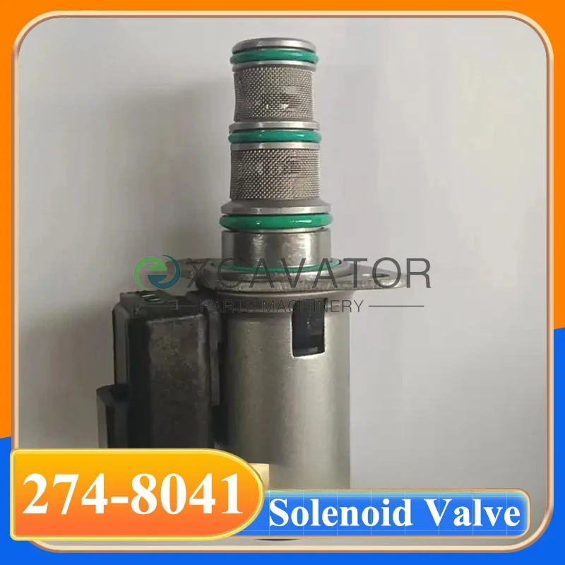 

274-8041 2748041 12V Solenoid Valve For Loader 420E 428E 430E 420F 450F 901C 902 Machinery Parts