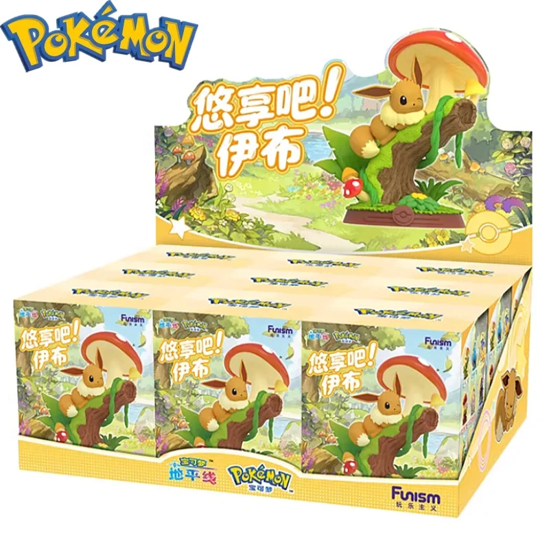 figuras-de-anime-pokemon-originales-funism-eevee-caja-ciega-de-tercera-generacion-caja-misteriosa-eevee-modelo-eevee-umbreon-juguetes-decorativos-regalos